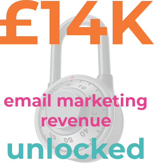 £14000 email marketing revenue unlocked