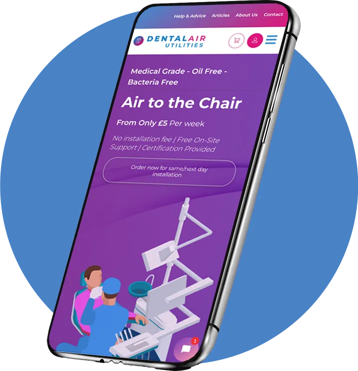 air to the chair case study mobile phone image