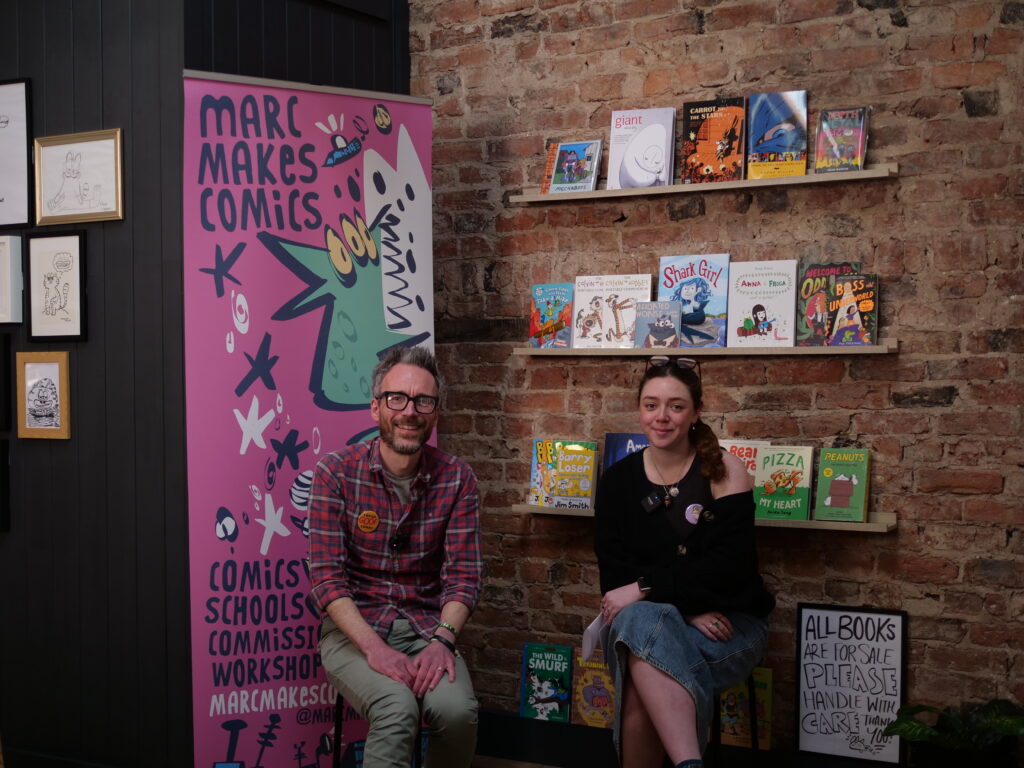 Marc Comics in an interview at Room for Comics